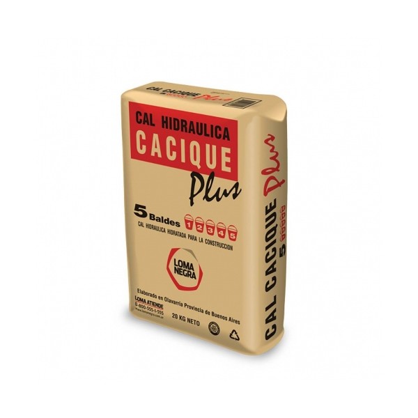 Cal Cacique Plus x 20kg Cal Cacique Plus x 20kg